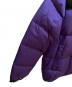 中古・古着 THE NORTH FACE (ザ ノース フェイス) ダウンジャケット パープル×ブラック サイズ:Ｌ：22000円