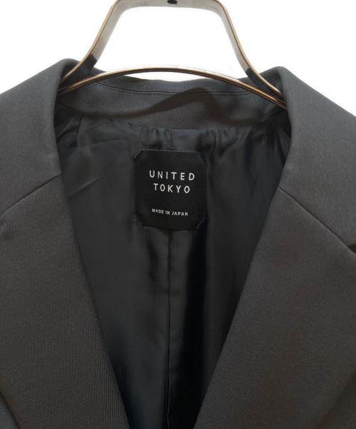 UNITED TOKYO（ユナイテッドトーキョー）UNITED TOKYO (ユナイテッドトーキョー) テーラードジャケット グレー サイズ:FREEの古着・服飾アイテム