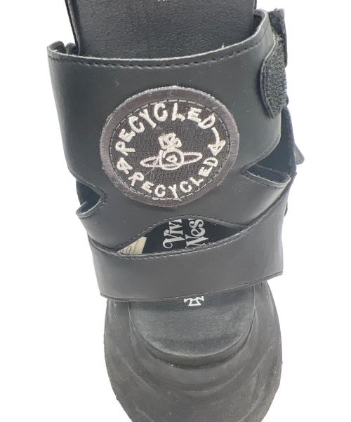 Vivienne Westwood（ヴィヴィアンウエストウッド）Vivienne Westwood (ヴィヴィアンウエストウッド) サンダル ブラック サイズ:43の古着・服飾アイテム