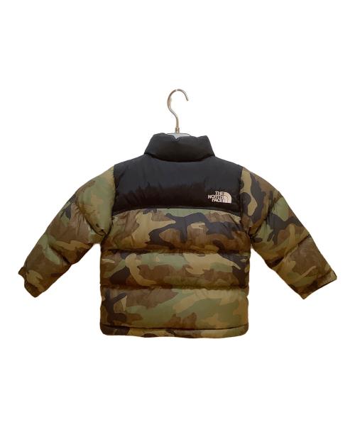 THE NORTH FACE（ザ ノース フェイス）THE NORTH FACE (ザ ノース フェイス) ダウンジャケット グリーン×ブラック サイズ:100の古着・服飾アイテム