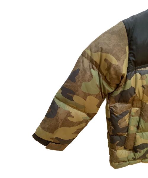 THE NORTH FACE（ザ ノース フェイス）THE NORTH FACE (ザ ノース フェイス) ダウンジャケット グリーン×ブラック サイズ:100の古着・服飾アイテム