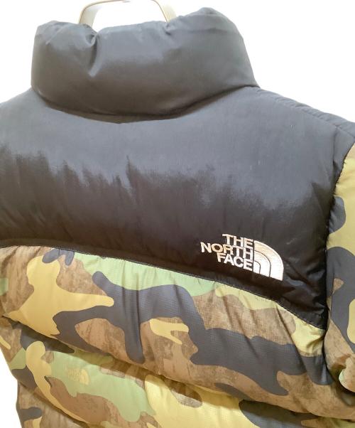THE NORTH FACE（ザ ノース フェイス）THE NORTH FACE (ザ ノース フェイス) ダウンジャケット グリーン×ブラック サイズ:100の古着・服飾アイテム