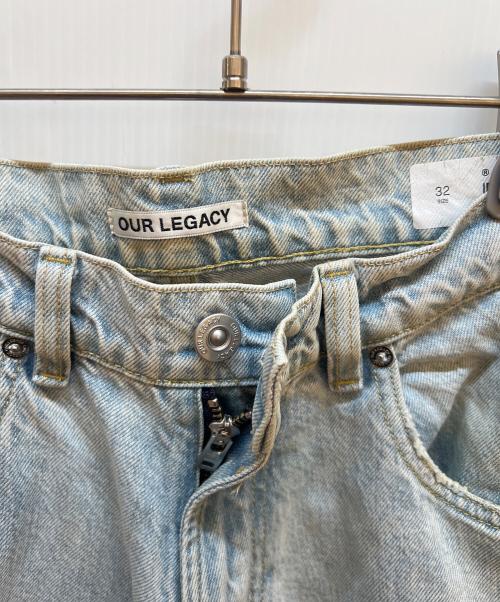 OUR LEGACY（アワーレガシー）OUR LEGACY (アワーレガシー) デニムパンツ ブルー サイズ:32の古着・服飾アイテム