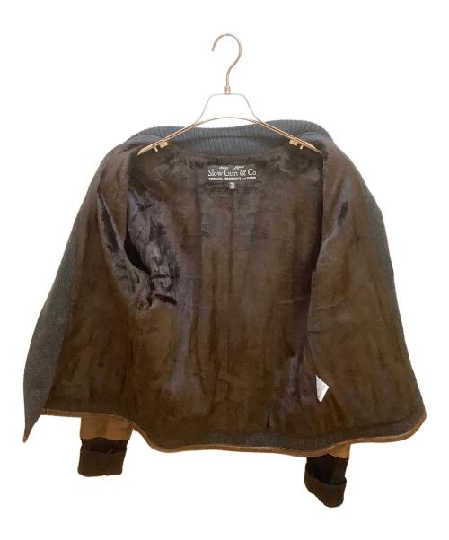 SLOWGUN（スロウガン）SLOWGUN (スロウガン) スタジャン グレー サイズ:3の古着・服飾アイテム