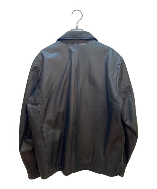 AQUELUE shama（アキュール シャマ）AQUELUE shama (アキュール シャマ) レザージャケット ブラック サイズ:42の古着・服飾アイテム