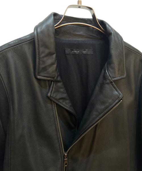 AQUELUE shama（アキュール シャマ）AQUELUE shama (アキュール シャマ) レザージャケット ブラック サイズ:42の古着・服飾アイテム