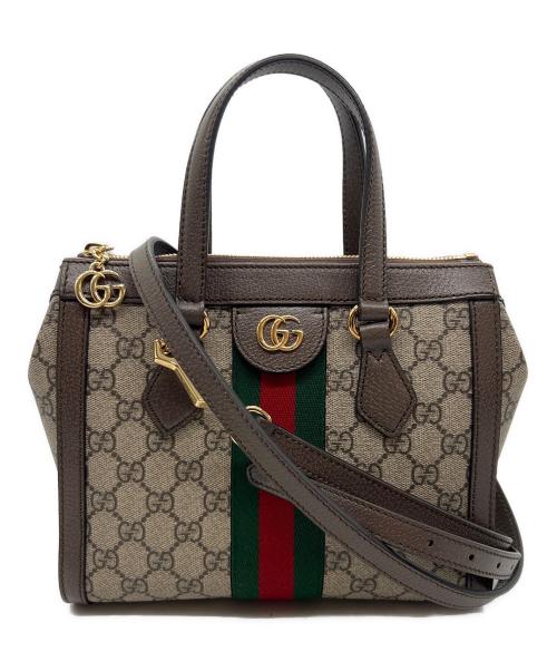 GUCCI（グッチ）GUCCI (グッチ) 2WAYハンドバッグ/GGスモールの古着・服飾アイテム