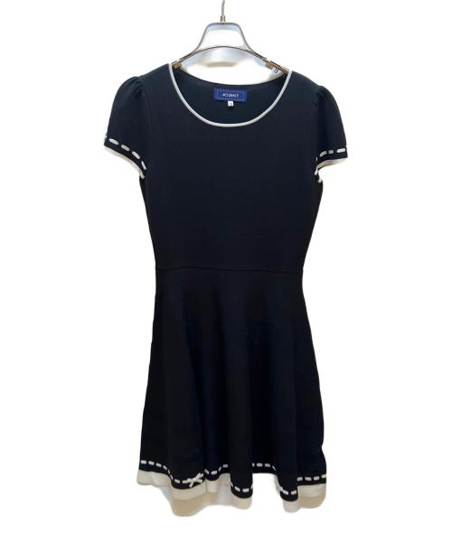 M'S GRACY（エムズグレイシー）M'S GRACY (エムズグレイシー) 長袖ワンピース ブラック サイズ:38の古着・服飾アイテム