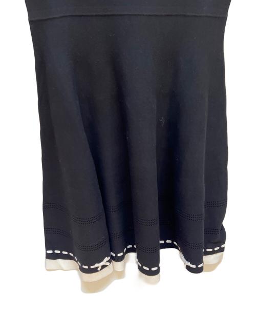 M'S GRACY（エムズグレイシー）M'S GRACY (エムズグレイシー) 長袖ワンピース ブラック サイズ:38の古着・服飾アイテム