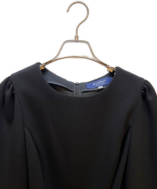 M'S GRACY（エムズグレイシー）M'S GRACY (エムズグレイシー) 長袖ワンピース ブラック サイズ:Mの古着・服飾アイテム