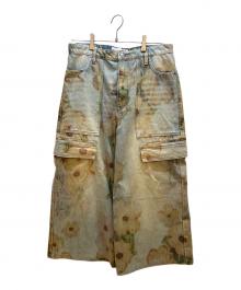 Desigual×COLLINA STRADA（デシグアル×コリーナストラーダ）の古着「デニムパンツ」｜スカイブルー