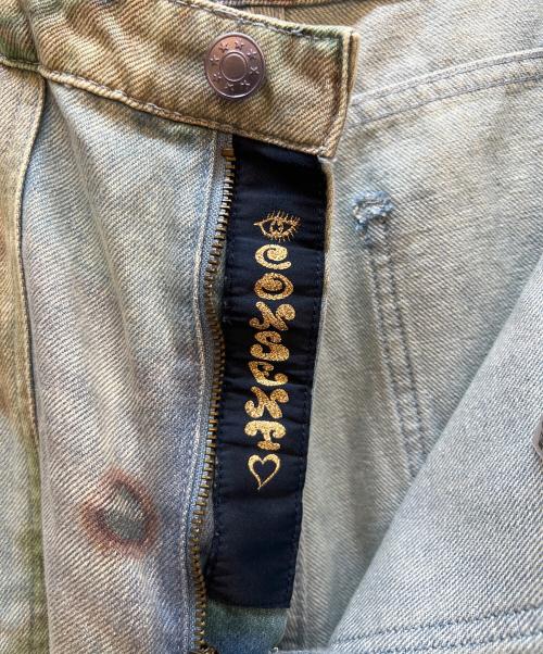 Desigual（デシグアル）Desigual (デシグアル) COLLINA STRADA (コリーナストラーダ) デニムパンツ スカイブルー サイズ:Mの古着・服飾アイテム