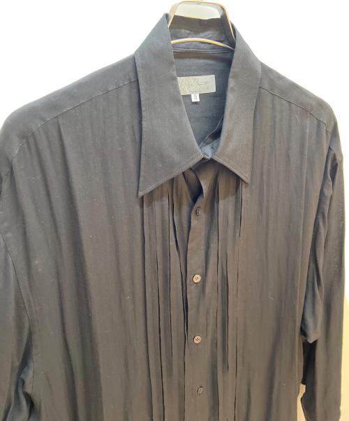 Yohji Yamamoto pour homme（ヨウジヤマモト プールオム）Yohji Yamamoto pour homme (ヨウジヤマモト プールオム) 長袖シャツ ブラック サイズ:3の古着・服飾アイテム