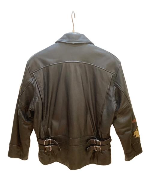 HARLEY-DAVIDSON（ハーレーダビッドソン）HARLEY-DAVIDSON (ハーレーダビッドソン) レザージャケット ブラック サイズ:Mの古着・服飾アイテム