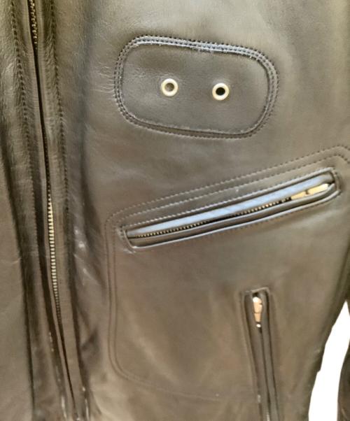 HARLEY-DAVIDSON（ハーレーダビッドソン）HARLEY-DAVIDSON (ハーレーダビッドソン) レザージャケット ブラック サイズ:Mの古着・服飾アイテム