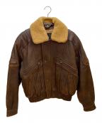 Wind Armorウィンドアーマー）の古着「レザージャケット」｜ブラウン