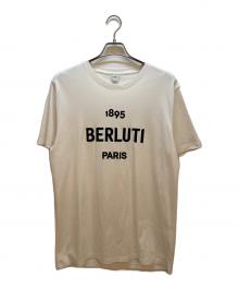 Berluti（ベルルッティ）の古着「半袖カットソー」｜ホワイト×ブラック