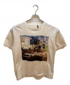 LOUIS VUITTONルイ ヴィトン）の古着「半袖カットソー」｜ホワイト×マルチカラー