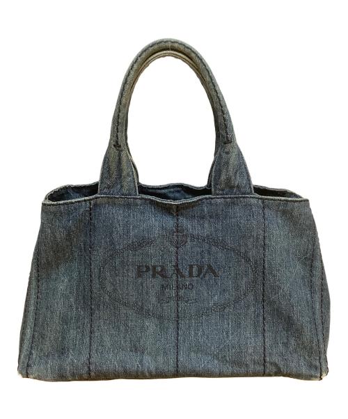 PRADA（プラダ）PRADA (プラダ) トートバッグ/カナパ インディゴの古着・服飾アイテム