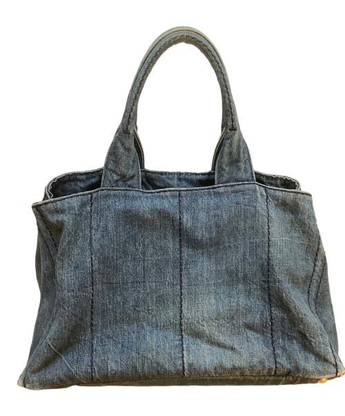 PRADA（プラダ）PRADA (プラダ) トートバッグ/カナパ インディゴの古着・服飾アイテム