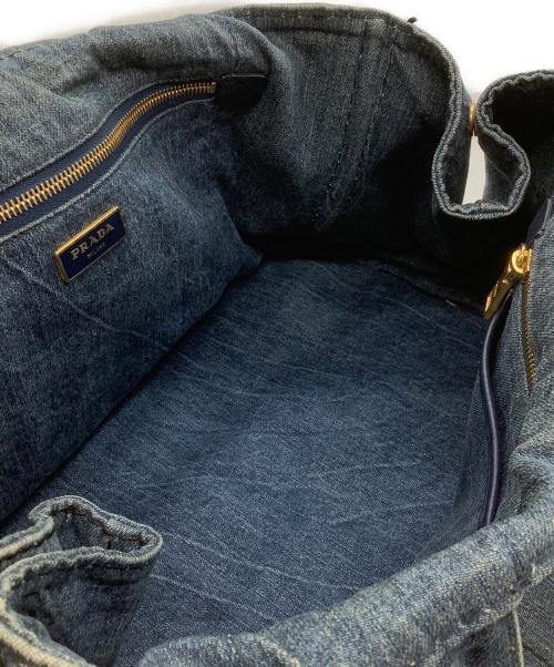 PRADA（プラダ）PRADA (プラダ) トートバッグ/カナパ インディゴの古着・服飾アイテム