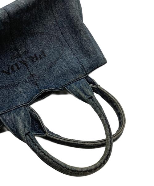 PRADA（プラダ）PRADA (プラダ) トートバッグ/カナパ インディゴの古着・服飾アイテム