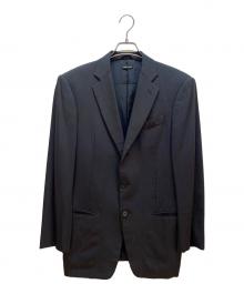 GIORGIO ARMANI（ジョルジョアルマーニ）の古着「2Bジャケット」｜ブラック