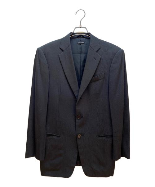 GIORGIO ARMANI（ジョルジョアルマーニ）GIORGIO ARMANI (ジョルジョアルマーニ) 2Bジャケット ブラック サイズ:46の古着・服飾アイテム