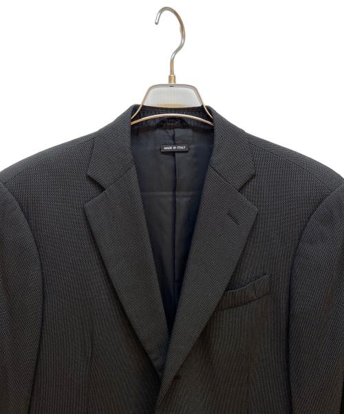 GIORGIO ARMANI（ジョルジョアルマーニ）GIORGIO ARMANI (ジョルジョアルマーニ) 2Bジャケット ブラック サイズ:46の古着・服飾アイテム