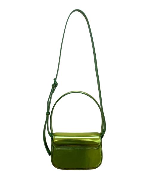 DIESEL（ディーゼル）DIESEL (ディーゼル) ショルダーバッグ グリーンゴールドの古着・服飾アイテム