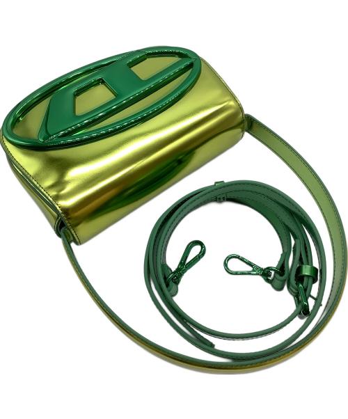 DIESEL（ディーゼル）DIESEL (ディーゼル) ショルダーバッグ グリーンゴールドの古着・服飾アイテム