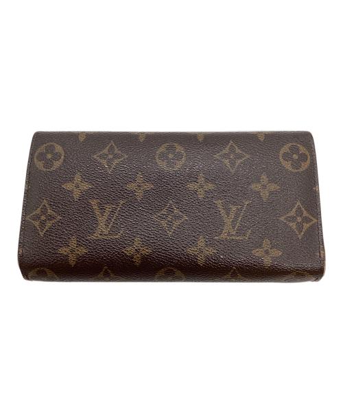 LOUIS VUITTON（ルイ ヴィトン）LOUIS VUITTON (ルイ ヴィトン) 長財布/モノグラム･ポルトフォイユ・サラ ブラウンの古着・服飾アイテム