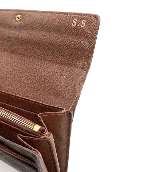 LOUIS VUITTON（ルイ ヴィトン）LOUIS VUITTON (ルイ ヴィトン) 長財布/モノグラム･ポルトフォイユ・サラ ブラウンの古着・服飾アイテム