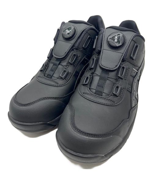 asics（アシックス）asics (アシックス) ローカットスニーカー ブラック サイズ:27.5の古着・服飾アイテム