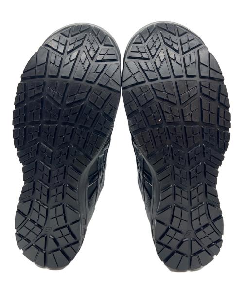 asics（アシックス）asics (アシックス) ローカットスニーカー ブラック サイズ:27.5の古着・服飾アイテム