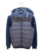 BLACK LABEL CRESTBRIDGEブラックレーベル クレストブリッジ）の古着「中綿ジャケット」｜ネイビー