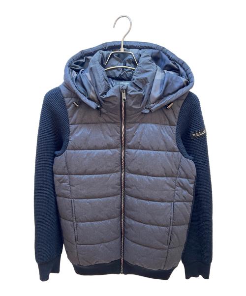 BLACK LABEL CRESTBRIDGE（ブラックレーベル クレストブリッジ）BLACK LABEL CRESTBRIDGE (ブラックレーベル クレストブリッジ) 中綿ジャケット ネイビー サイズ:Mの古着・服飾アイテム