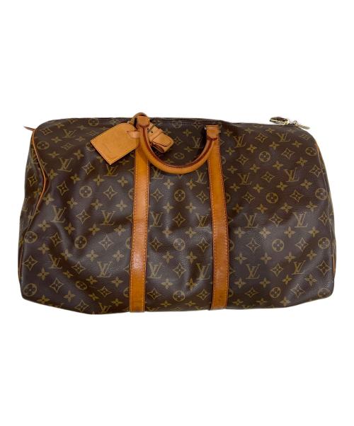 LOUIS VUITTON（ルイ ヴィトン）LOUIS VUITTON (ルイ ヴィトン) トラベルバッグ ブラウンの古着・服飾アイテム