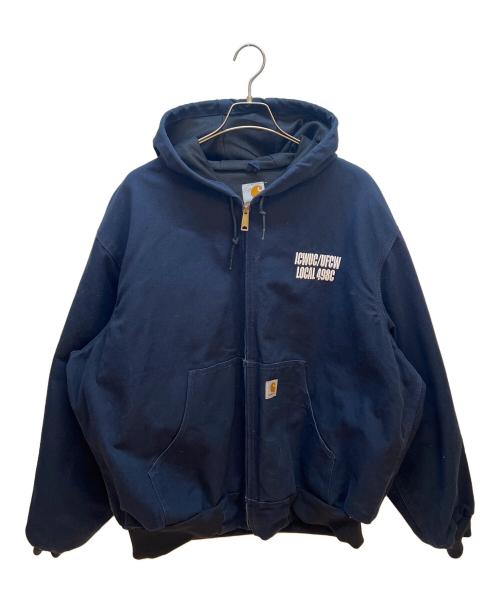 CarHartt（カーハート）CarHartt (カーハート) Duck Active Jacket ネイビー サイズ:2XLの古着・服飾アイテム