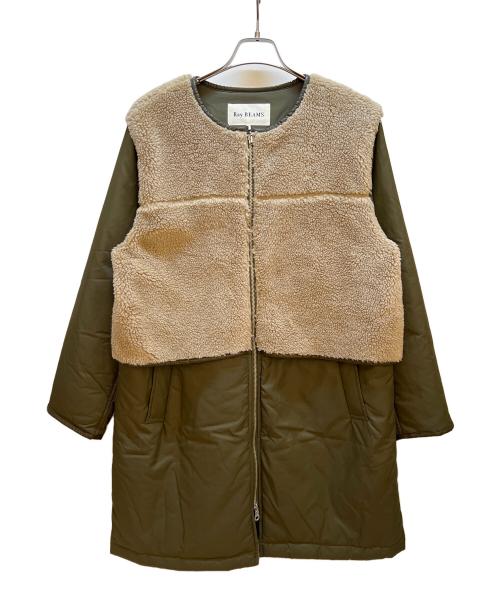 RAY BEAMS（レイ ビームス）RAY BEAMS (レイ ビームス) コート オリーブ サイズ:1 未使用品の古着・服飾アイテム