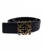 LOEWEロエベ）の古着「ベルト」｜ネイビー×ゴールド