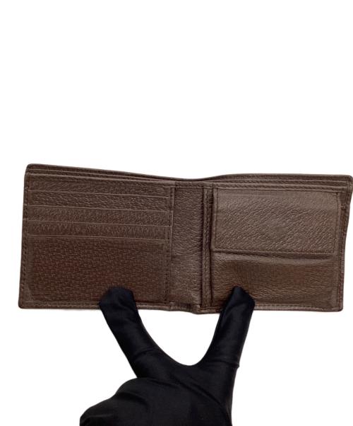 GUCCI（グッチ）GUCCI (グッチ) 2つ折り財布 ベージュ×ブラウンの古着・服飾アイテム