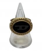 DIESELディーゼル）の古着「リング」｜ゴールド