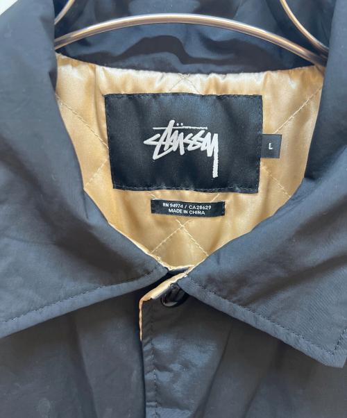 stussy（ステューシー）stussy (ステューシー) ナイロンジャケット ブラック サイズ:Lの古着・服飾アイテム