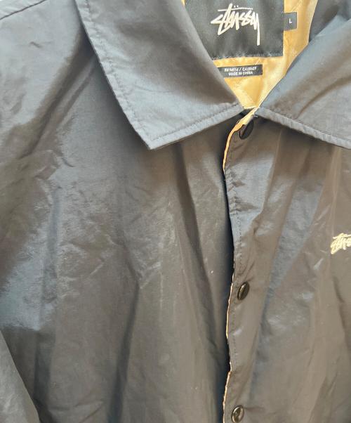 stussy（ステューシー）stussy (ステューシー) ナイロンジャケット ブラック サイズ:Lの古着・服飾アイテム