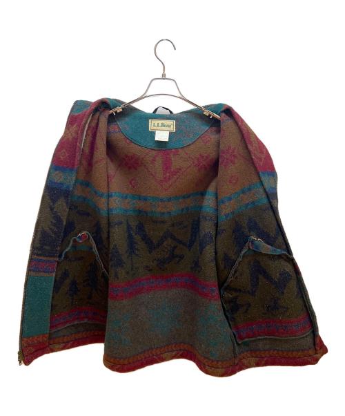 L.L.Bean（エルエルビーン）L.L.Bean (エルエルビーン) フーデッドジャケット マルチカラー サイズ:Mの古着・服飾アイテム