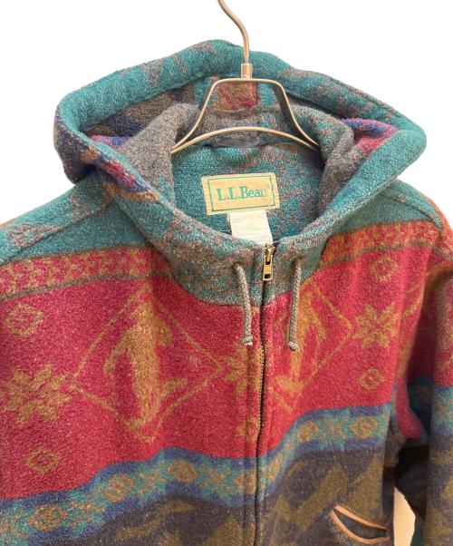 L.L.Bean（エルエルビーン）L.L.Bean (エルエルビーン) フーデッドジャケット マルチカラー サイズ:Mの古着・服飾アイテム