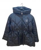 Lily Brown×MARY QUANTリリーブラウン×マリークヮント）の古着「中綿ジャケット」｜ブラック