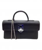 CAFUNEカフネ）の古着「チェーンショルダーバッグ」｜ブラック