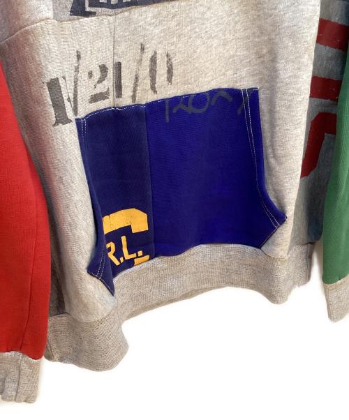 POLO RALPH LAUREN（ポロ・ラルフローレン）POLO RALPH LAUREN (ポロ・ラルフローレン) プルオーバーパーカー マルチカラー サイズ:Lの古着・服飾アイテム